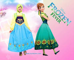 Baju Muslim Anak Frozen Anna Bordir Bunga Matahari Aini AN 160205 ...
