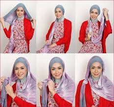 4 Cara Memakai Jilbab Modern Yang Modis | Tutorial Hijab Lengkap