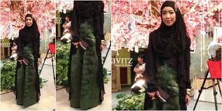 Inspirasi Gaun Pesta Muslim Pernikahan - Debusana Fashion Hijab Blog