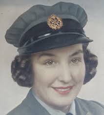 Joan Crane went onto become an air hostess after the war - article-1080089-0238D456000005DC-792_233x258