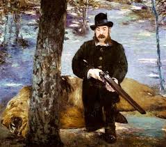 Pertuiset, Lion Hunter - Edouard Manet als Kunstdruck oder ...