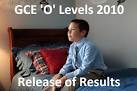 2010 GCE 'O' Level Results – Official Release on Mon, 10th Jan ...