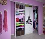 Girly Bedroom Closet Organizer and Storage Ideas for Teenage Girls ...