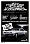 1970 Dodge Dart Swinger ad