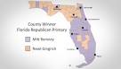 Map shows keys to Romney's win in Florida - Political Hotsheet ...