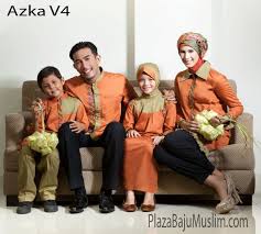 Busana Muslim Keluarga(Family) Lebaran dari AZKA Model Terbaru ...
