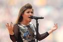 Super Bowl 2012 between the Giants and Patriots will feature Kelly Clarkson