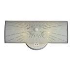 Galaxy Lighting 600907 Bathroom Light w/ Power Outlet at ATG Stores