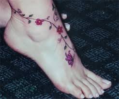 Girl's Foot Tattoos-2