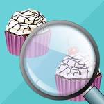 Find the Differences - Sweet Candy Shop & Cupcakes Birthday