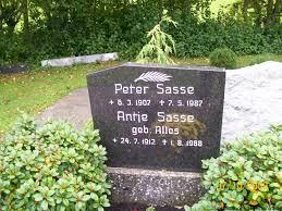 Grab von Antje Sasse (geb. Alles) (24.07.1912-01.08.1988 ...