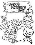 Father's Day Printable Coloring Pages