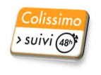 Logo COLISSIMO sur Héberger Image