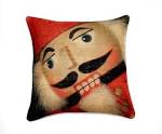 SALE Nutcracker Christmas Pillow Cover Cushion by TheWatsonShop