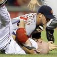 KEVIN YOUKILIS, Rick Porcello ejected in Boston Red Sox-Detroit ...