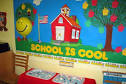 Colorful Decorating Themes for Preschool Classroom Layout Design ...