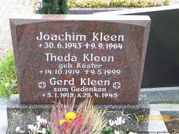 Grab von Joachim Kleen (30.06.1943-09.09.1964), Friedhof Wiesmoor ...