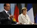Hollande Vows To Work With Merkel