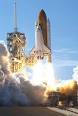 Space Shuttle Discovery launches from NASA Kennedy Space Center Launch Pad