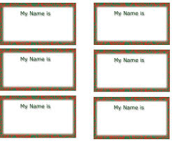 name tags printable