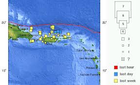 puerto rico earthquakes map