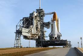 Discovery on launch pad: