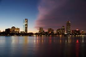 in Boston over the Charles