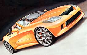 ارقى انواع السيارات Orange-2008-toyota-supra-drawing