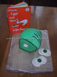 Dr Seuss birthday cake