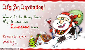 christmas invitations
