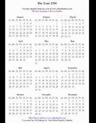 calendar printable
