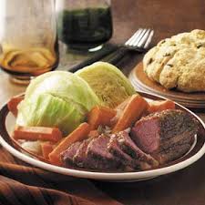 a Corned Beef and Cabbage