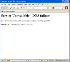 Ask.com DNS Failure