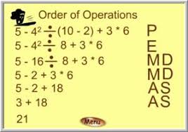 Order of Operations