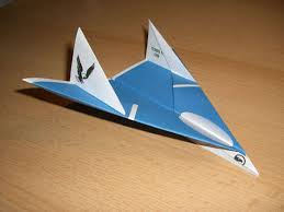 paper airplane wings