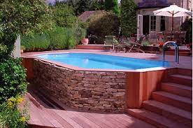 above ground pool