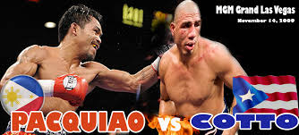 This is the Pacquiao vs Cotto