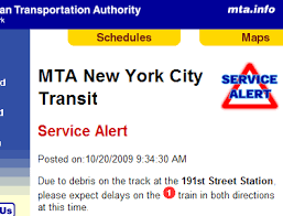 Service Alert at MTA.info
