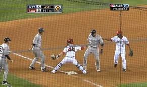 Bad umpire call Yankees vs