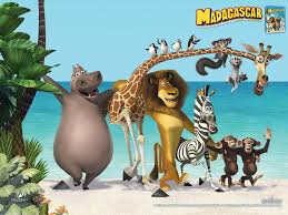 Here is a Madagascar desktop