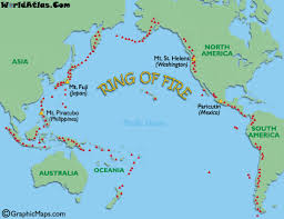 Ring of Fire Map - Major World