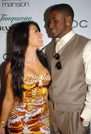 Reggie Bush and Kim Kardashian