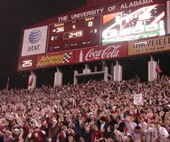 picture of scoreboard Alabama