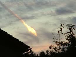 Large fireball shoots across
