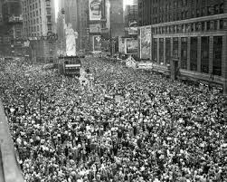 Times Square on VJ Day,