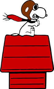 Nikseissä löytyy Snoopy_on_doghouse