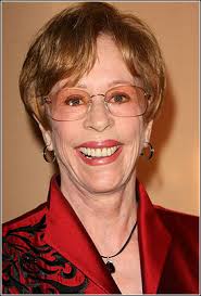 Carol Burnett took her first