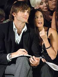 Demi Moore with Ashton Kutcher