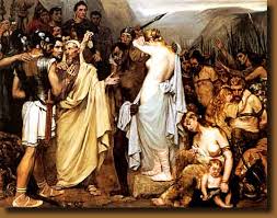 Victory of Julius Caesar over