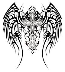 tribal celtic cross